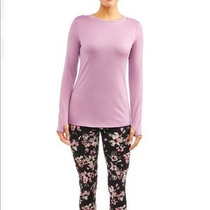 Cuddl Duds ClimateRight Brushed Jersey PJs Set